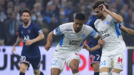 Olympique de Marsella vs. PSG, Messi, Foto Reuters