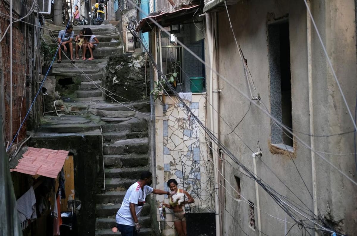 Favela, Brasil. Foto: REUTERS
