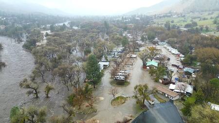 Tormentas e inundaciones en California. Reuters