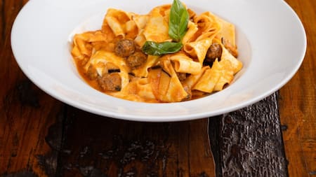 Pastas, comida italiana. Foto: Instagram.