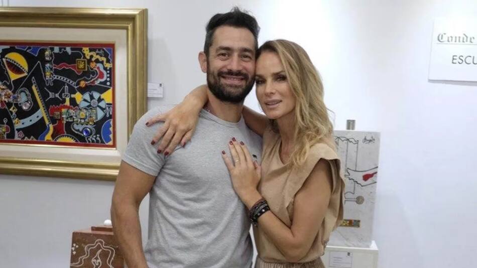 Sabrina Rojas y el Tucu Lopez. Foto: Redes