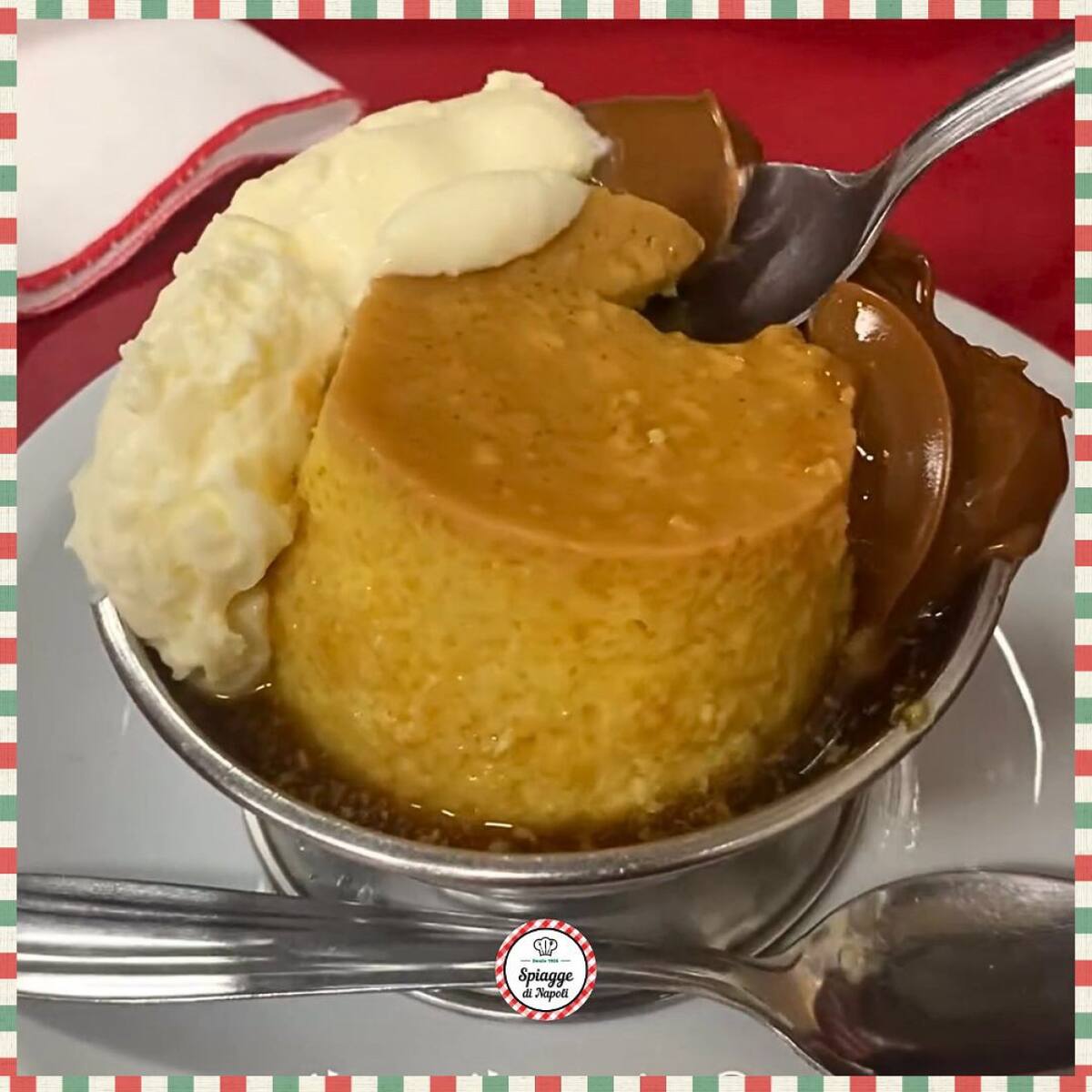 comida; postre. Foto: Instagram/@spiaggedinapoli