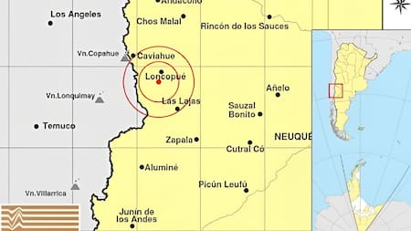 La intensidad fue de grado III en la ciudad de Neuquén. Foto: NA.