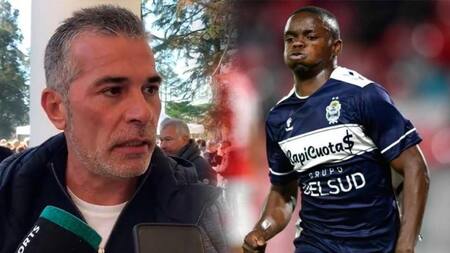 El Presidente de Gimnasia apuntó contra Carbonero por su actitud. Foto: NA.