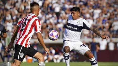 Cristian Tarragona; Gimnasia vs. Estudiantes. Foto: NA.