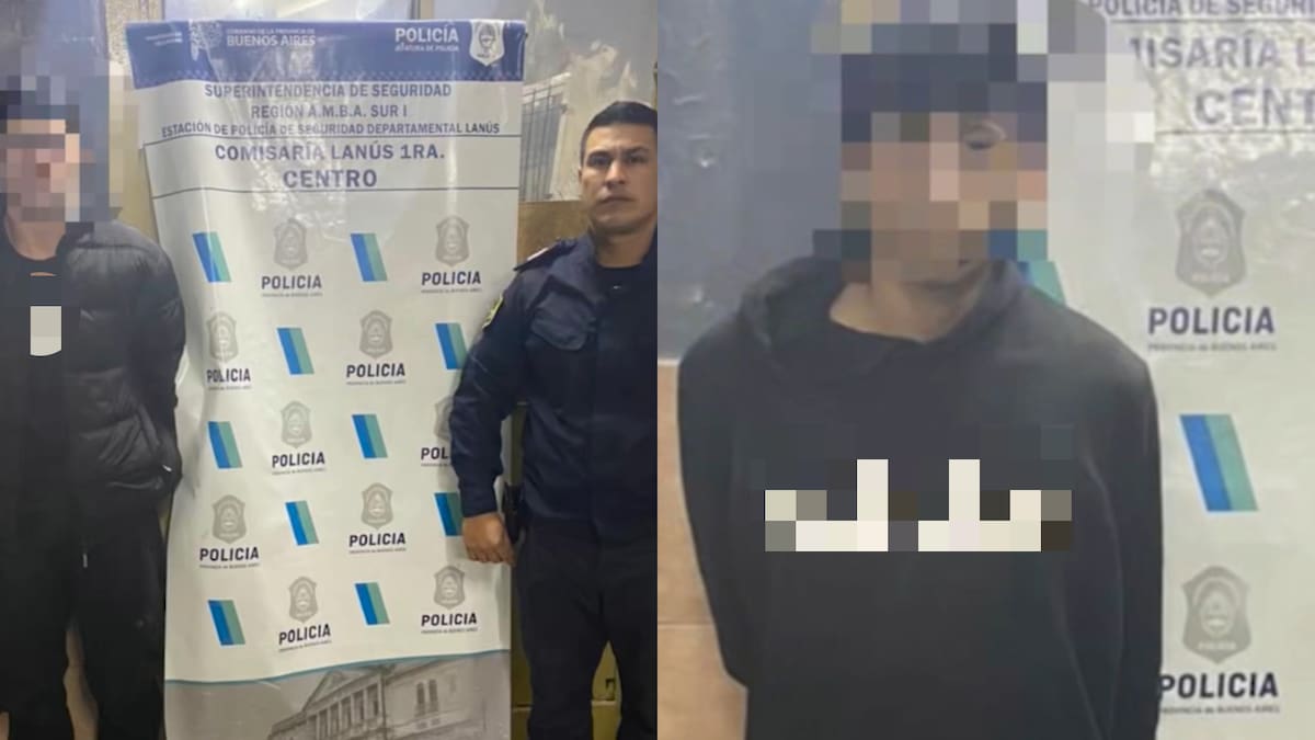 Operativo en Lanús: detuvieron a dos delincuentes gracias a las cámaras de seguridad municipales