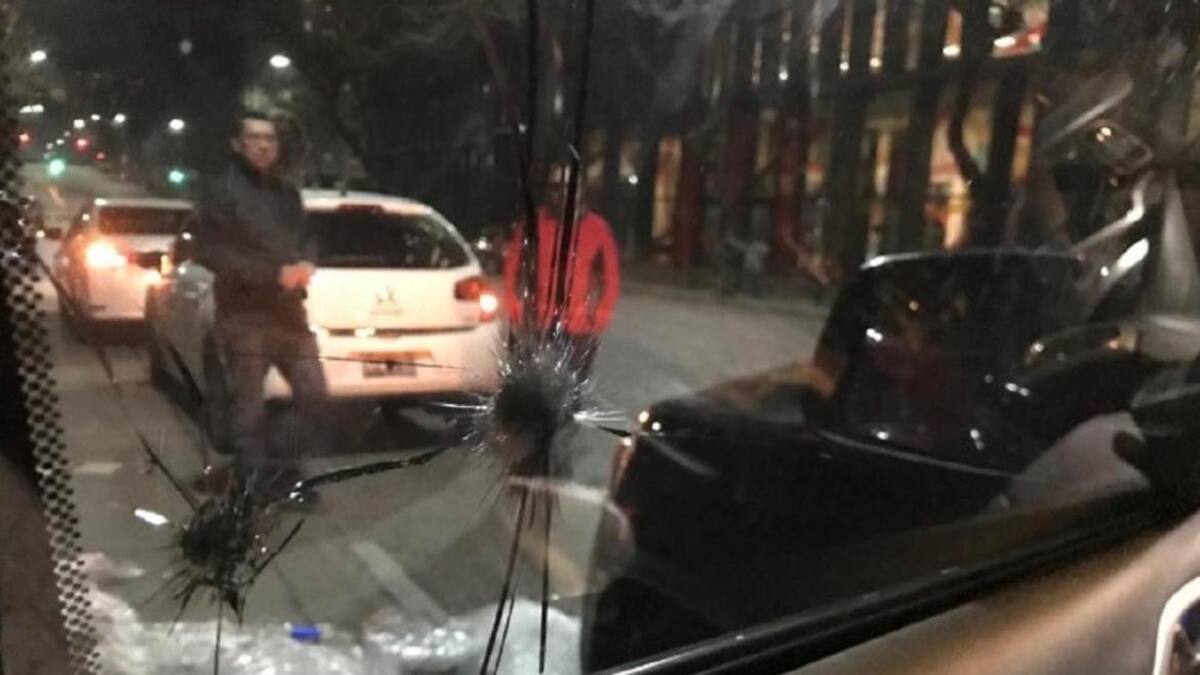 Ataque a la camioneta de José Luis Espert