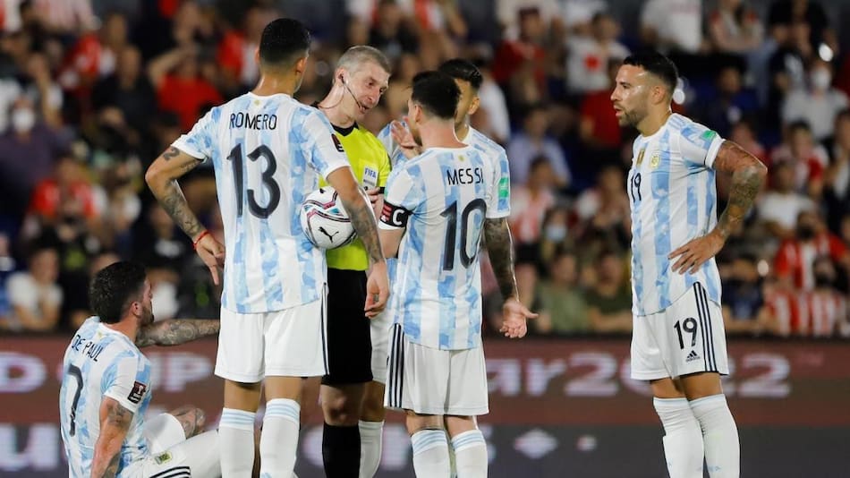 Argentina vs Paraguay, Eliminatorias, EFE