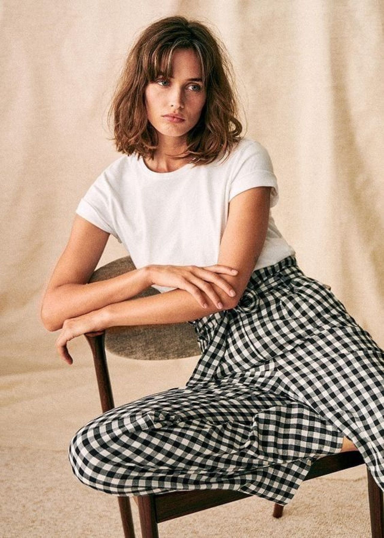 Corte de pelo que aporta volumen para cabellos finos. Foto PINTEREST