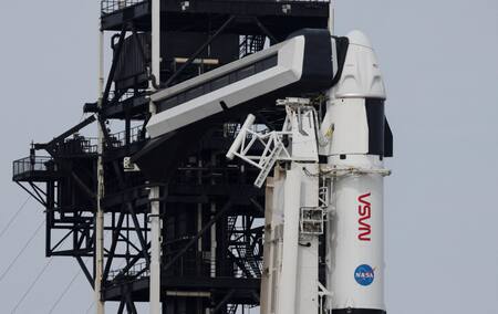 Lanzamiento entre la NASA y SpaceX. Foto: Reuters.