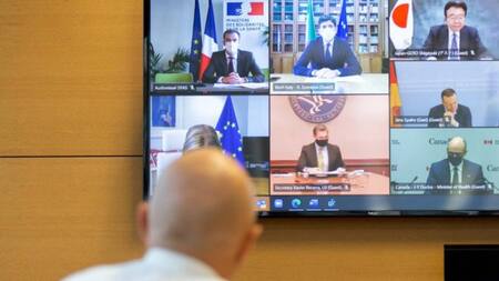 G7, reunión, vacunación contra coronavirus, NA