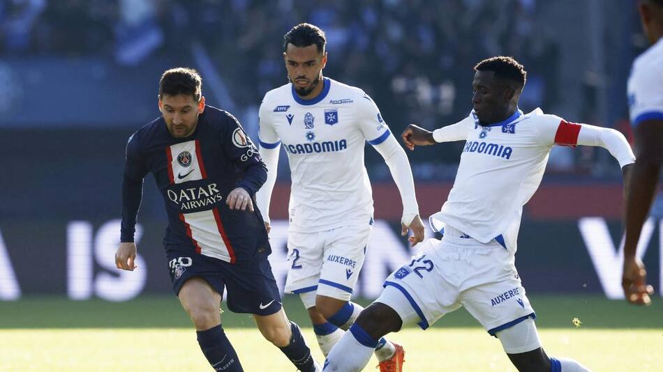PSG vs. Auxerre, Messi, Foto Reuters
