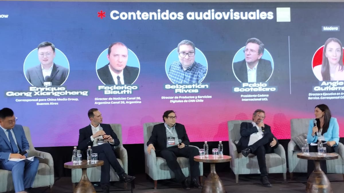 Canal 26 en el Chile Media Show 2025.