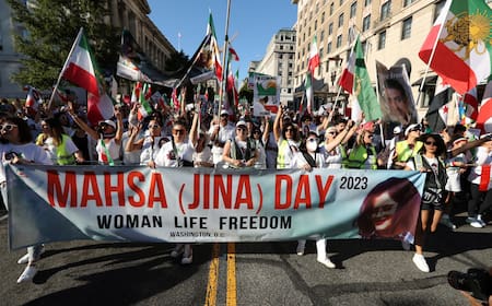 Protestas en Irán. Foto: NA.