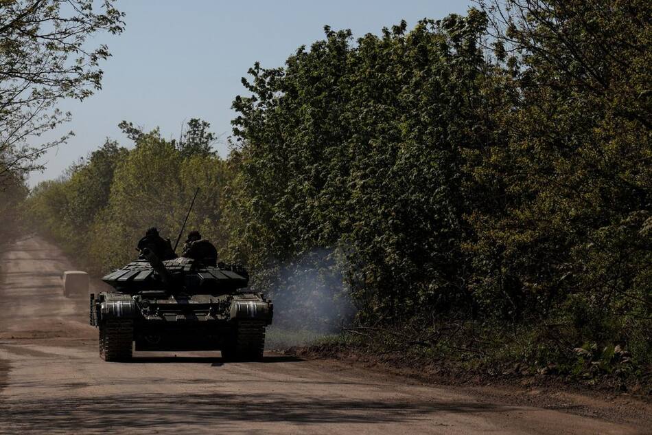 Guerra entre Rusia y Ucrania, tanque ruso, Reuters