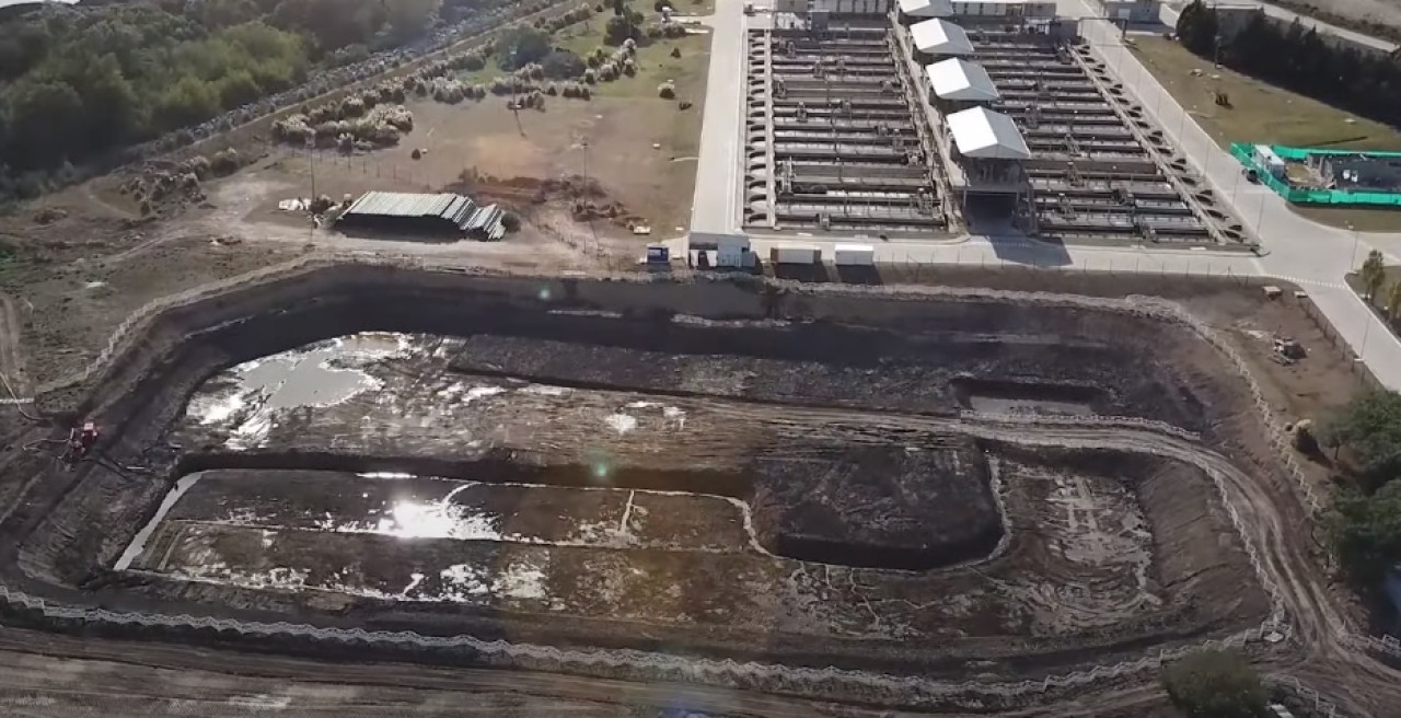 AySA avanza con la construcción de la megaobra “Sistema Berazategui”. Foto: prensa