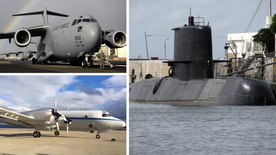 Submarino ARA San Juan - Búsqueda