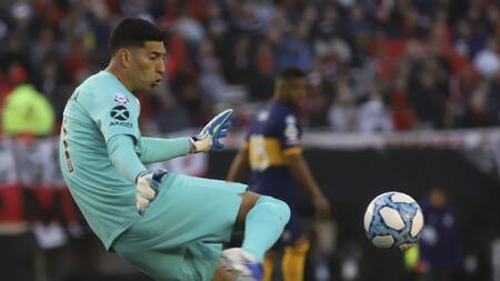 Esteban Andrada, arquero de Boca, Superclásico, NA