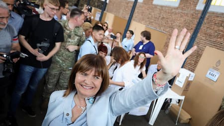 Patricia Bullirch, Elecciones 2023. Foto: Reuters