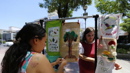 Jornada en México contra la moda rápida. Foto: EFE.