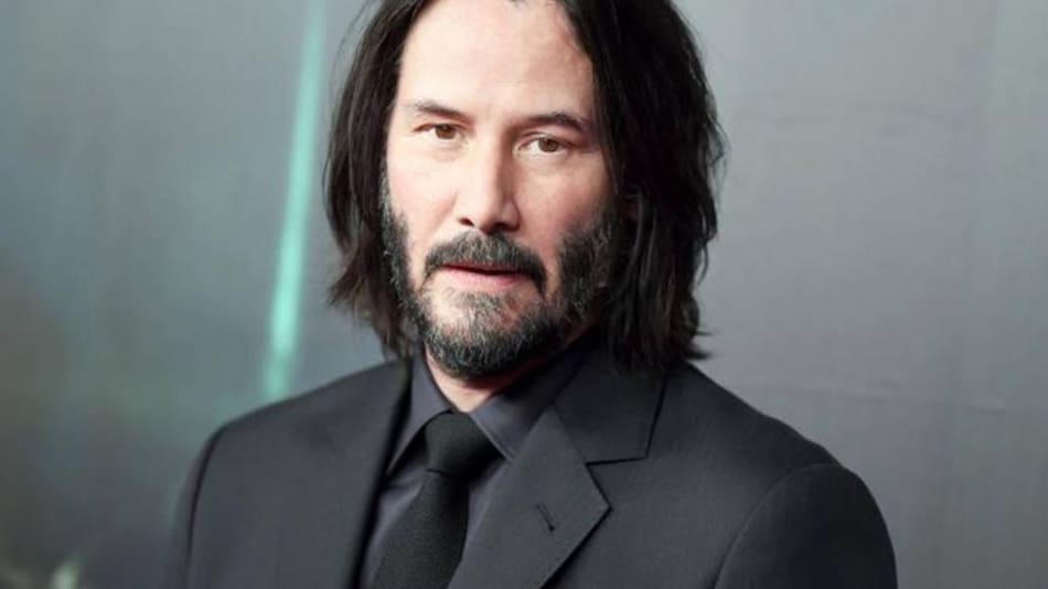 Keanu Reeves presentó a su novia en una alfombra roja