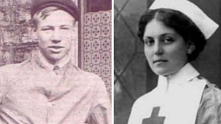 Edgard Andrew y Violeta Constance Jessop