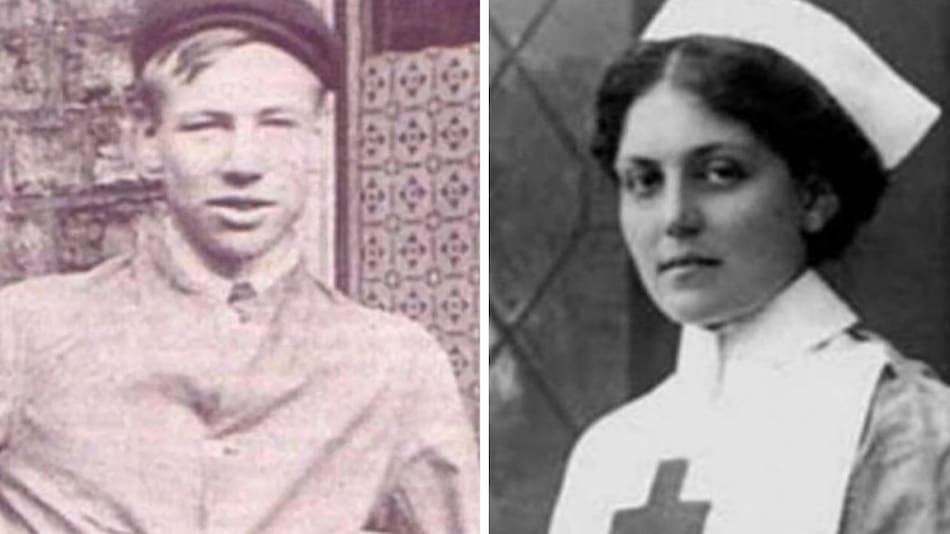 Edgard Andrew y Violeta Constance Jessop