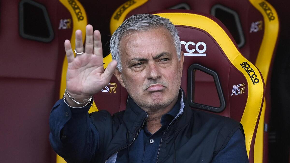 José Mourinho, director técnico portugués. Foto: EFE