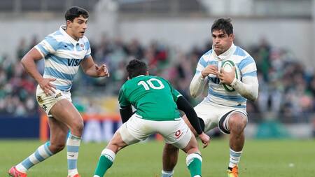 Los Pumas vs. Irlanda, rugby, foto Twitter Los Pumas