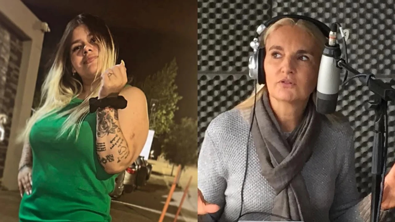 Morena Rial y Silvia DAuro. Foto: NA.