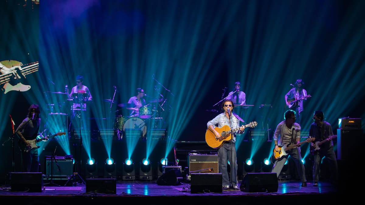 El show fue el viernes 7 de noviembre por la noche.