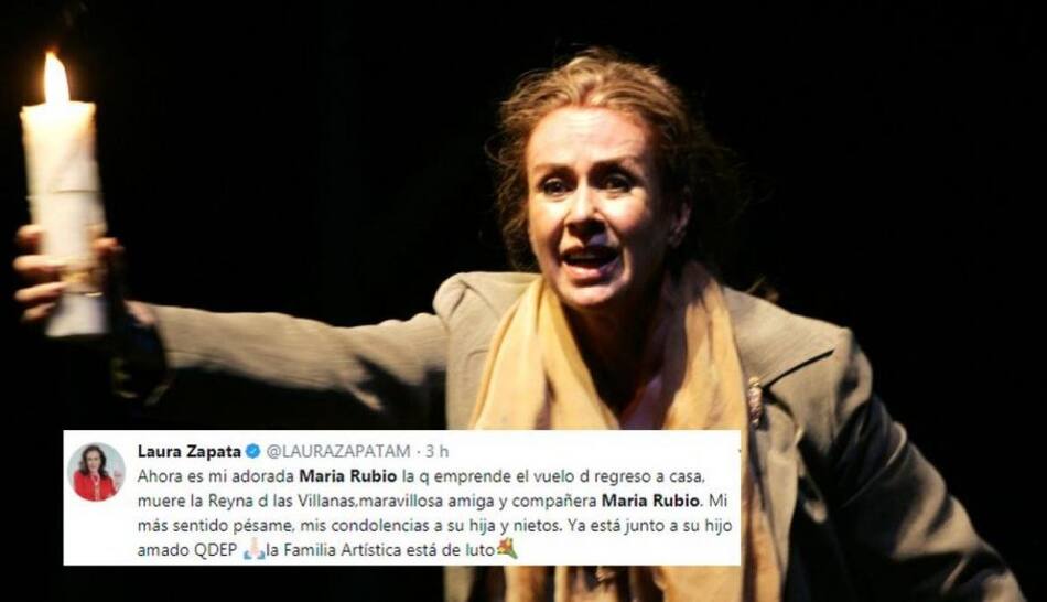 Adiós a María Rubio - Laura Zapata - México