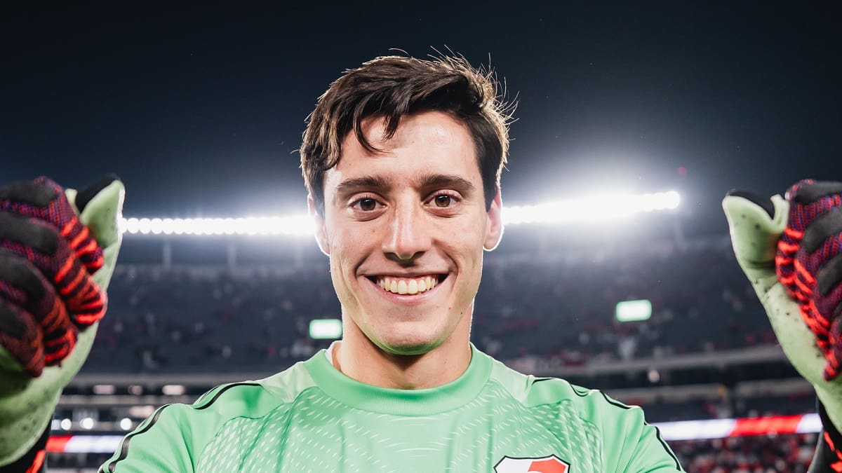 Del arco de River Plate a la UBA: el otro perfil de Santiago Beltrán que sorprende en el fútbol argentino