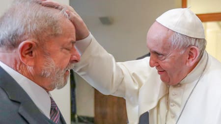 Lula y el Papa Francisco, Vaticano, Roma, REUTERS