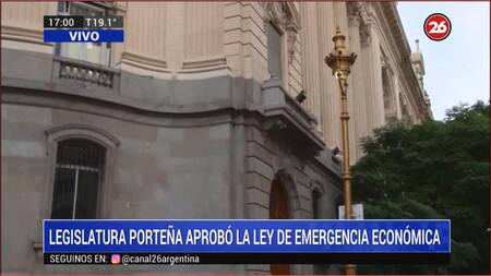 Coronavirus en Argentina: Legislatura Porteña aprobó Ley de Emergencia Económica