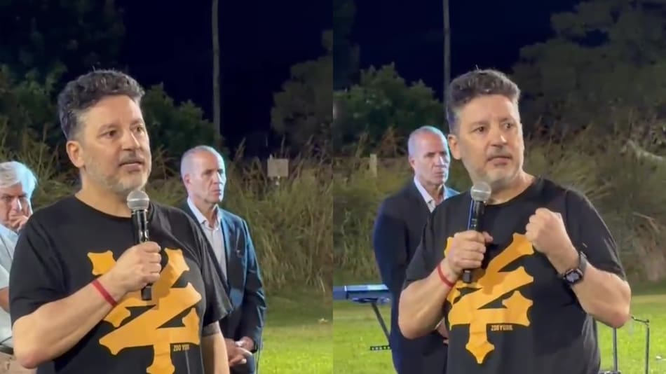 Gustavo Menéndez en el encuentro interreligiosofraterno de agradecimiento y unidad