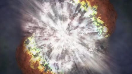 NASA, explosión de supernova