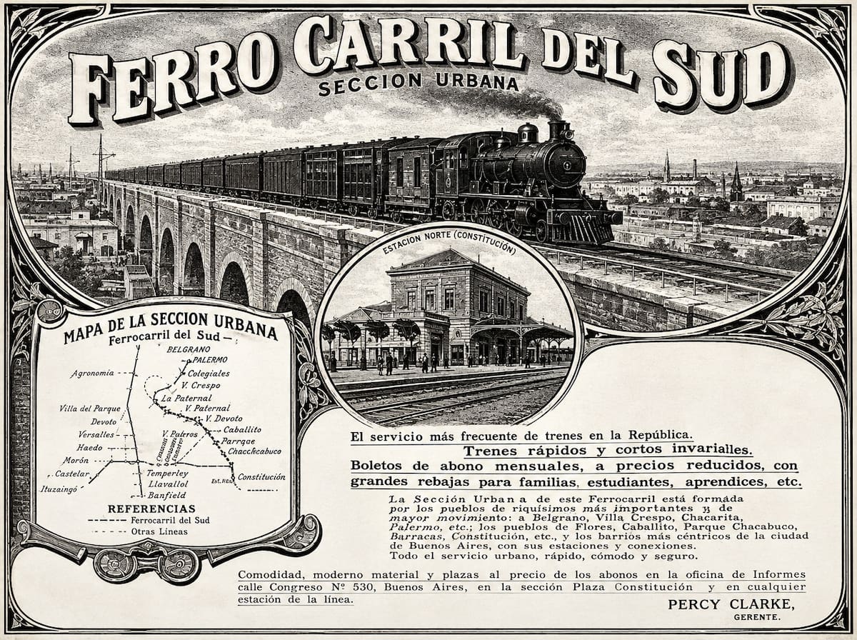 Tren a Mar del Plata