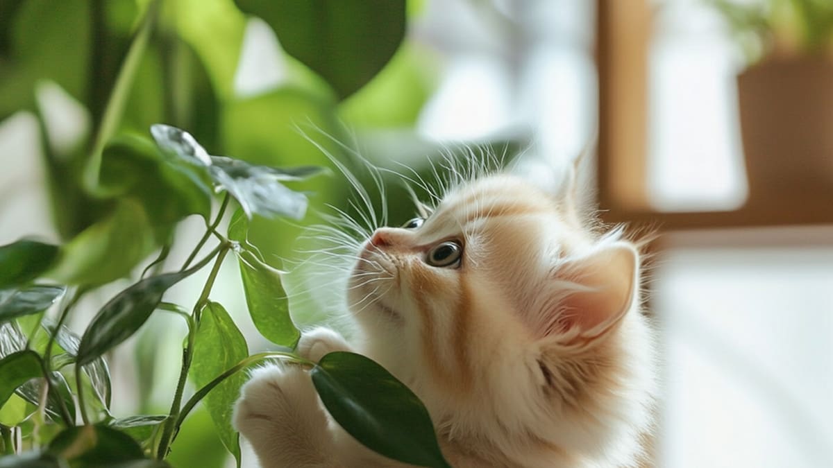 El peligro oculto del potus: por qué esta planta puede ser una amenaza para nuestros gatos