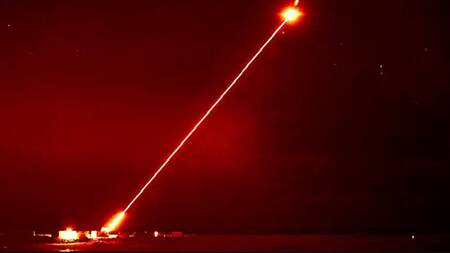 Dragon Fire, la poderosa arma láser desarrollada por Reino Unido. Foto: X @RyszardJonski.