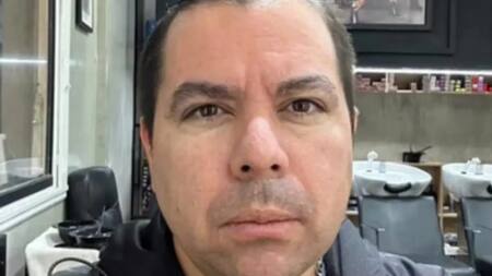 Abel Guzmán se rapó ese día, algo que llamó la atención de sus compañeros. Foto: NA.