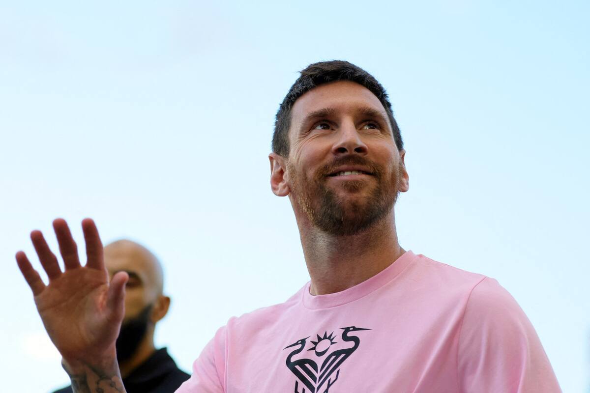 Lionel Messi; Inter Miami. Foto: Reuters.