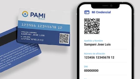 Credenciales vigentes del PAMI.