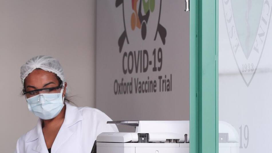 Prueba de vacuna contra el coronavirus en Brasil, REUTERS