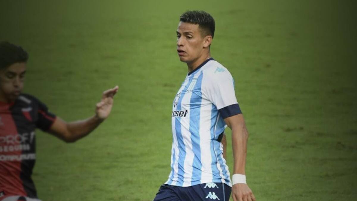 Julián López, Racing Club, fútbol argentino, ante Colón