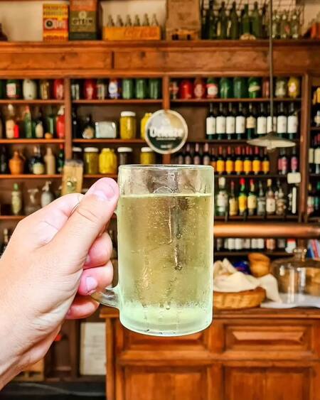 Sidra tirada. Foto: Instagram @buenosaires.ar