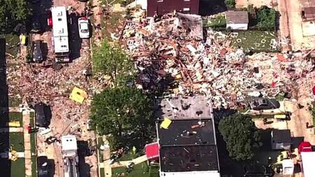 Explosión en vecindario de Baltimore, Estados Unidos, REUTERS