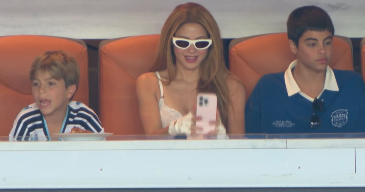 Shakira en Argentina vs. Cabo Verde