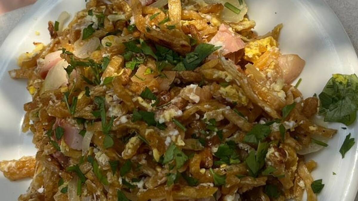 Revuelto gramajo. Foto: Wikipedia