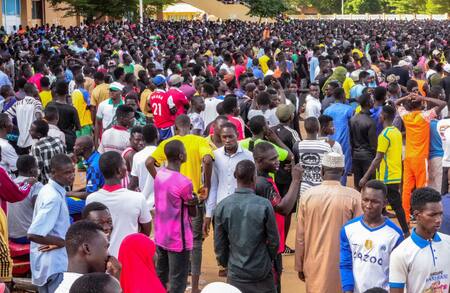 Manifestación en Níger. Foto: Reuters.